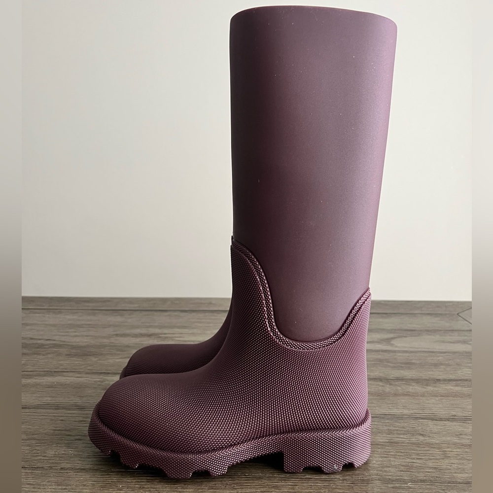 Burberry Rubber High Rain Boots